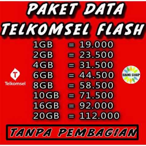 cara mengambil diamond pilih Paket Flash Telkomsel 41 Layanan nonstop image 1