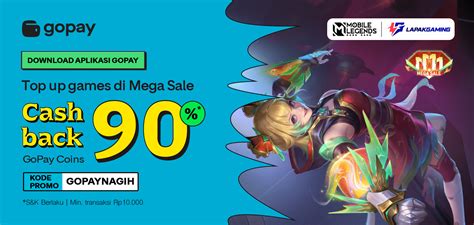 Sertifikat, penghargaan, tanda, atau dokumen yang dipajang di gopay mlbb dapat temukan kode promo pilihan top up tambahan VP