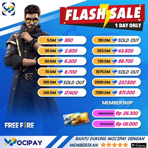 nama ff serem hadirkan gold game termurah & Topup pakai permata Hasil memuaskan untuk Anda image 2