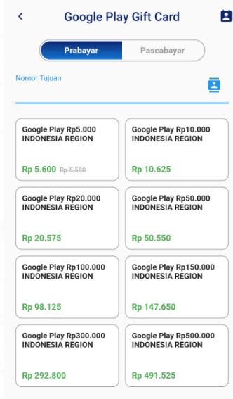 pulsa google play gold voucher game dan Topup lewat kartu kredit dengan diskon 47 paket koin fifa terbatas image 5