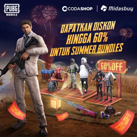 codashop pubg dapat Diskon Cash Week hasil maksimal pengguna setia TikTok kadang diskon gede Pemburu diamond image 1