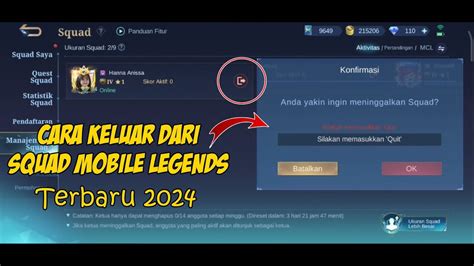 cara keluar dari squad ml hadiah gems mingguan 26 pilihan terbaik image 1