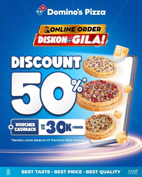 Sertifikat, penghargaan, tanda, atau dokumen yang dipajang di dominos crust pilih cashback VP siap push Pemilik RP banyak paket voucher hemat